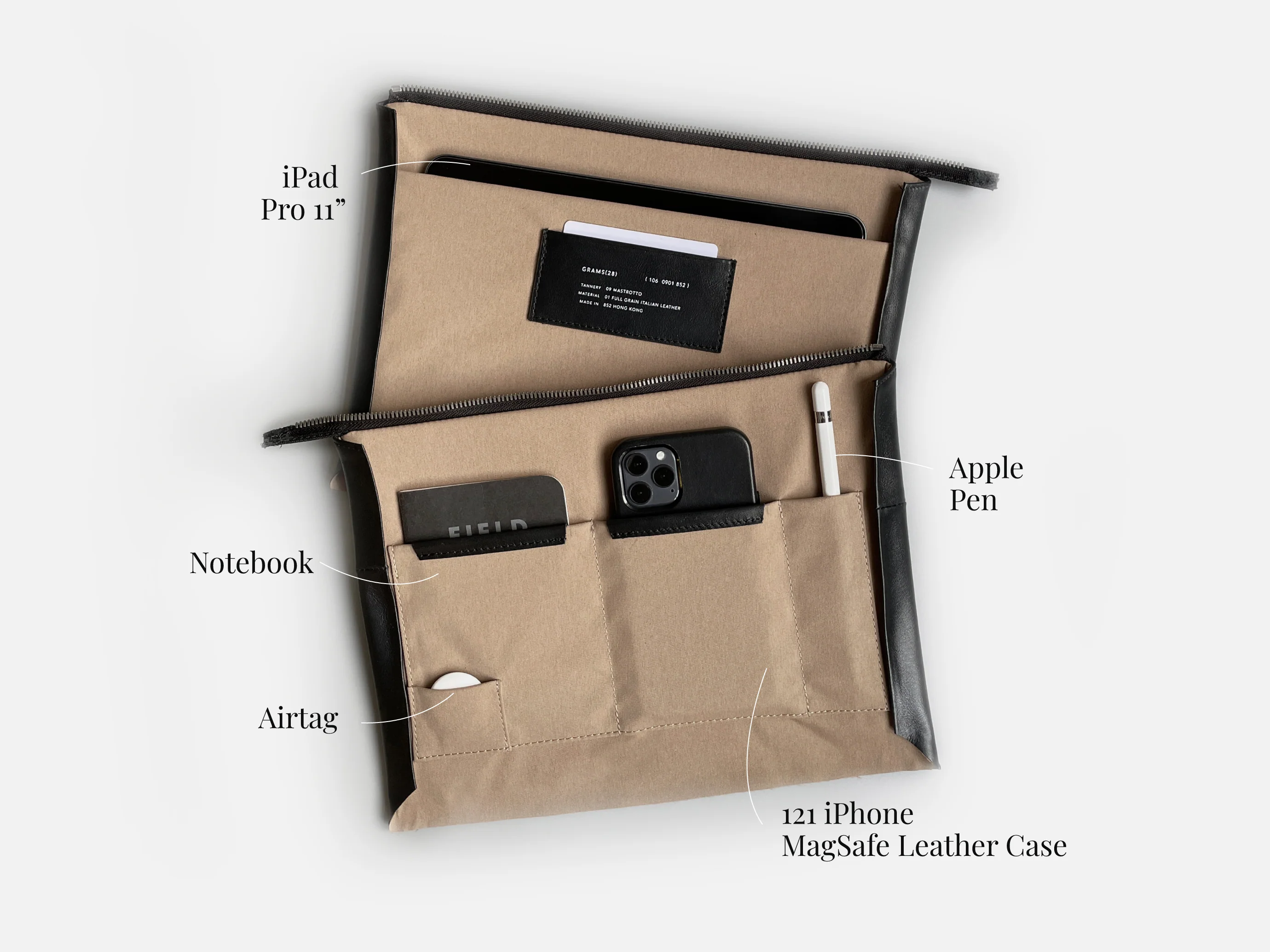 106 Leather Folio | Pebbled - Image 3