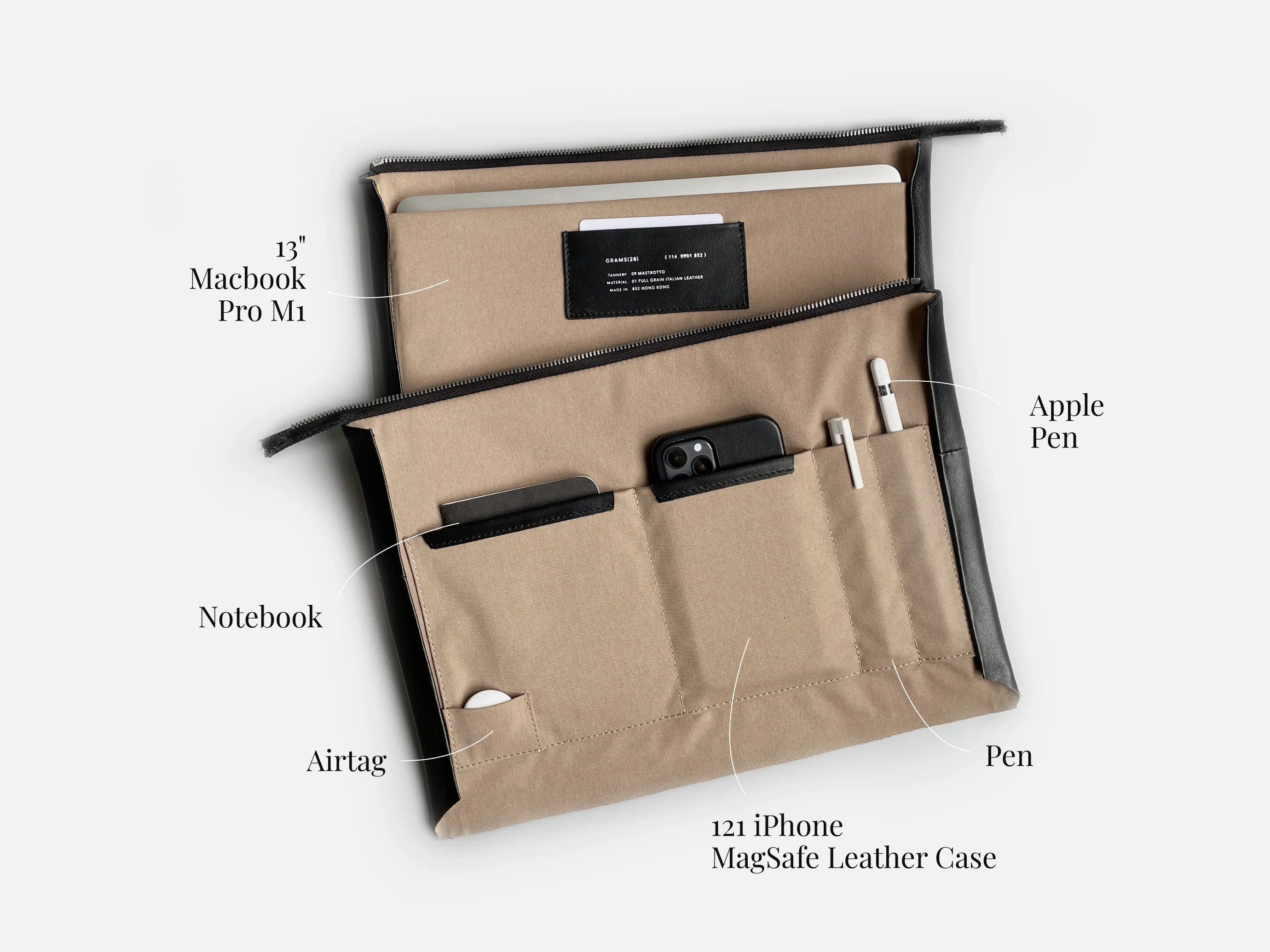 114 Leather Folio | Pebbled - Image 4